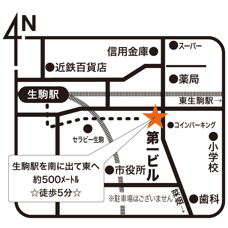 AECイングリッシュスクール 地図